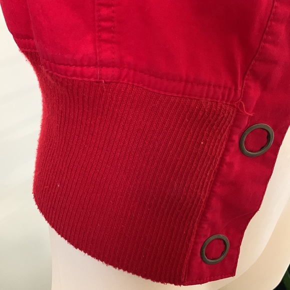 Red cotton jacket - Picture 4 of 7